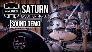 Video thumbnail for Mapex Saturn Evolution Maple drums performance with Agean Beast cymbals by digitaldrumming