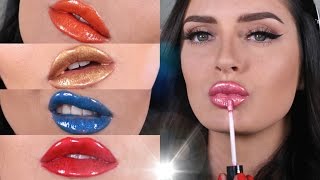 Crazy Metallic Lip Lacquer Review! NOT SO CUTE