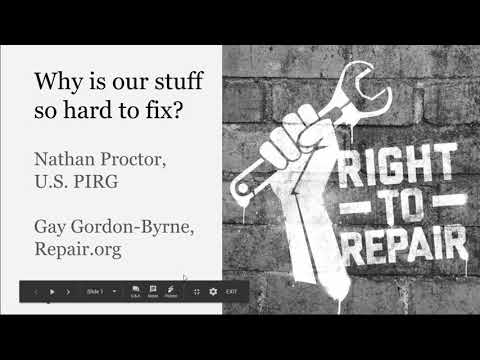 The Right to Repair—a new movement emerges