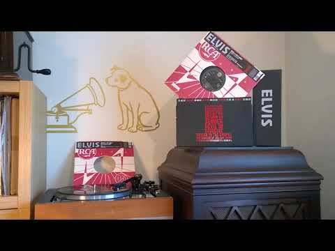 (Marie's The Name) His Latest Flame - Elvis Presley - RCA 10" 45rpm Vinyl Record - Dual 1215