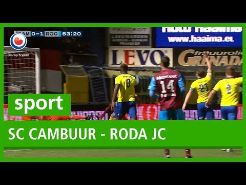 SPORT: Cambuur gaat thuis tegen Roda JC voor de eerste keer onderuit
