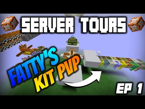 EPIC Minecraft PVP Server Tour! Join FATTYS KIT Now!