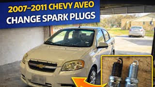 How To Replace Spark Plugs On A 2007–2011 Chevrolet Aveo (Easy DIY)