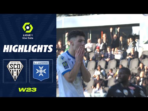 ANGERS SCO - AJ AUXERRE (1 - 1) - Highlights - (SCO - AJA) / 2022-2023