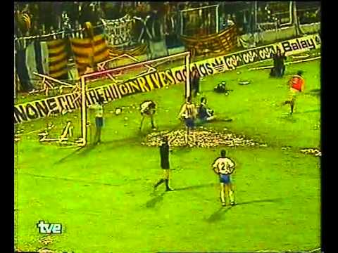 Real Zaragoza 2 - Ajax de Amsterdam 3  Recopa Temporada 86-87