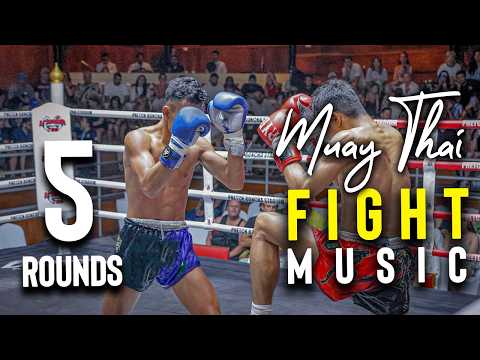 Muay Thai Fight Music ┃ 5 Rounds x 3 Min. 2 Min Brake ┃ Sarama Thaiboxing