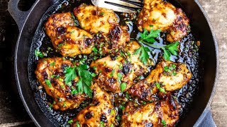 Balsamic Chicken Ready in just over 30 minutes!