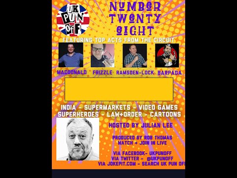 Nathan Ramsden-Lock on The UK Pun Off Episode 28