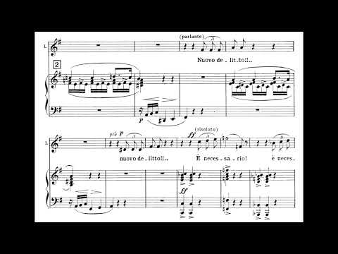 Maria Callas - Verdi: Macbeth: La luce langue (1952) [score]