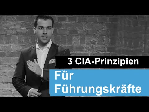 Must-see für Führungskräfte 2024 | 3 Prinzipien der CIA | Mark T. Hofmann