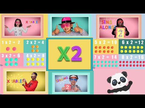 2 TIMES TABLES SONG (Singing Along)