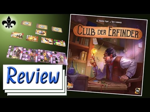 Club der Erfinder Brettspiel Rezension - Bombyx / Asmodee