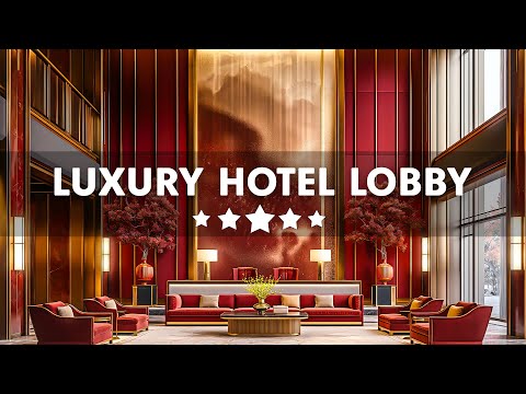 Hotel Lobby Music 2025 - Elegant Jazz Saxophone Instrumental Music - Relaxing Jazz Background Music