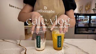Eng) CAFE VLOG ep 45 | OPENING OUR NEWEST CAFE | Coffee Maybe Philippines