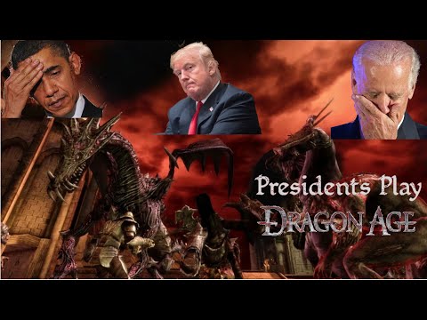 Presidents Struggle to Play Dragon age Origins: Darkspawn Chronicles