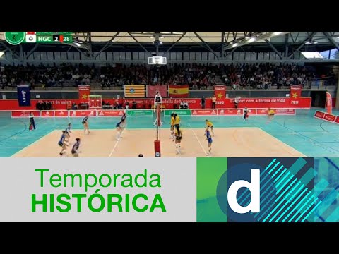 El punto que cierra la temporada histórica del CV JAV Olímpico Hidramar Gran Canaria