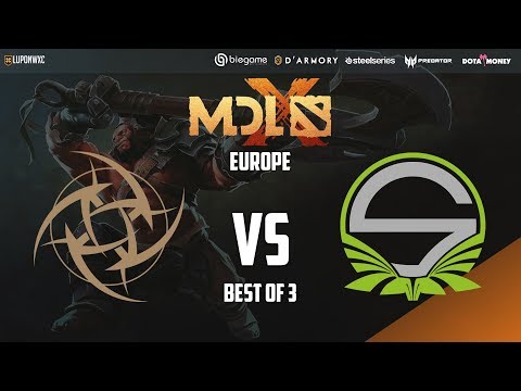 Ninjas in Pyjamas vs Singularity Game 1 (BO3) | MDL Chengdu Major EU Qualifier