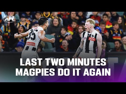 Last Two Minutes | Adelaide Crows v Collingwood | Round 7, 2023