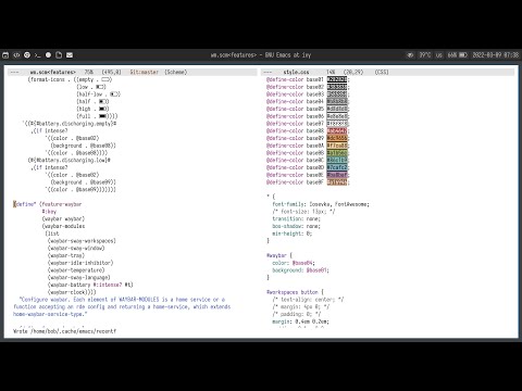 rde: wm: Add waybar.