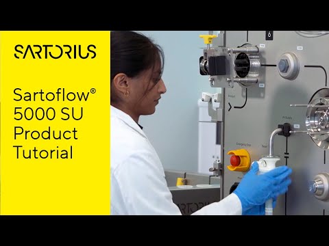 Sartoflow® 5000 SU Product Tutorial - Learn with Sartorius