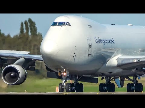 60 MINUTES PURE AVIATION - AIRBUS A380, Boeing 747 ... - Airplane Highlights of October (4K)