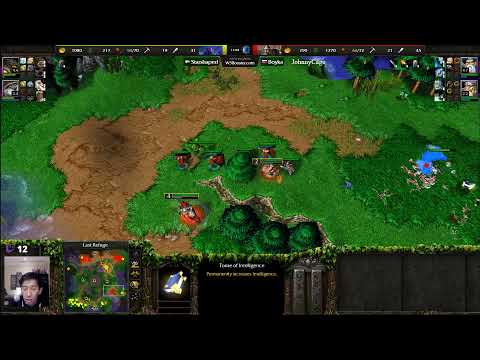 Starshaped (NE) vs JohnnyCage (HU) - Dreamhack Open - Siliver Highlight - WarCraft 3 - WC3333