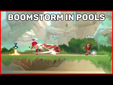 Boomie and Sandstorm tear up 2v2 Pools