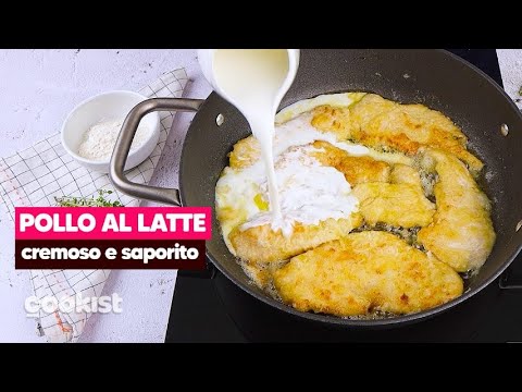 Petto di pollo al latte: cremoso e saporito, per una cena davvero speciale!
