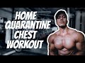 Home Quarantine Resistance Band Chest Workout | Jed North Shirt Give Away!!!