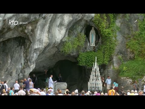 Chapelet du 17 juin 2023 à Lourdes