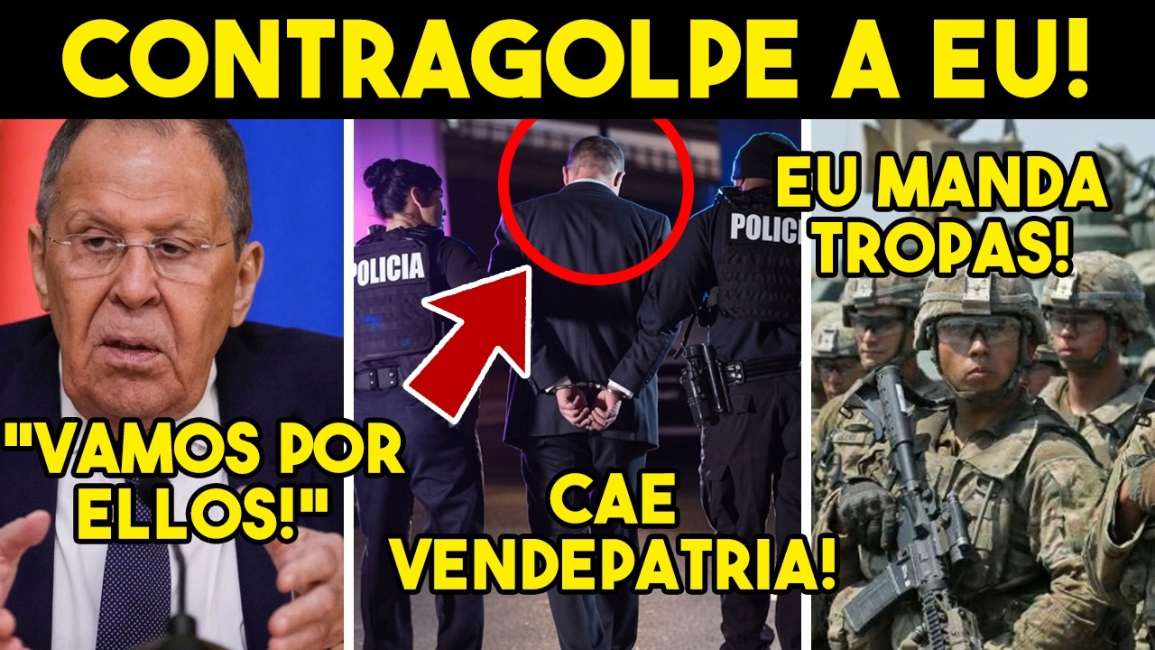 SORPRENDIO A TODOS! IZQUIERDA ARRESTA A TRUMPISTA, EU ENVIA EJERCITO. RUSIA LANZA AVISO A EU
