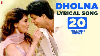 Dholna Lyrical Song Dil To Pagal Hai Shah Rukh Kha...