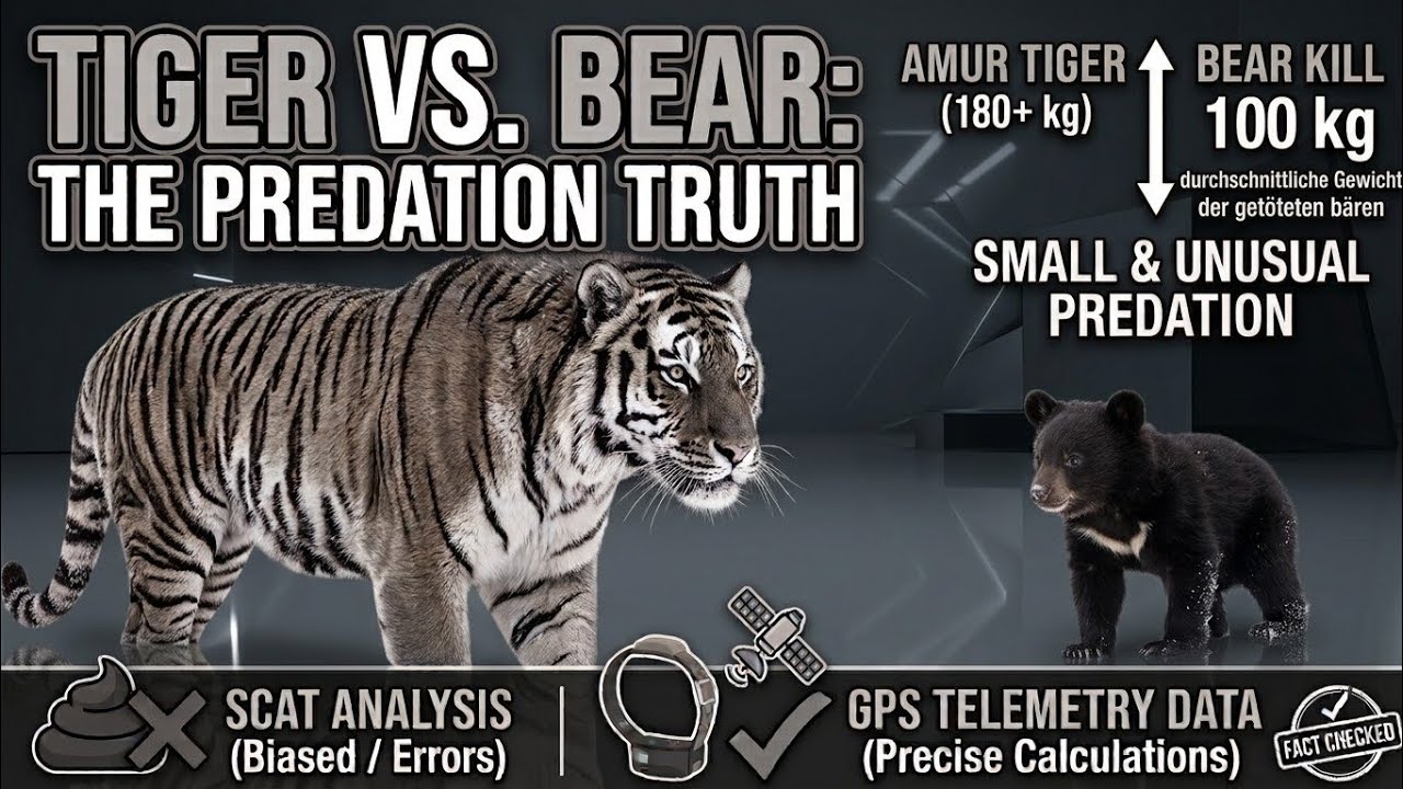 Tiger Vs Bear The Predation Truth