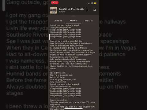 Awbzz x lil mo x Lil Ebro - Gang Wit Me (Fast)