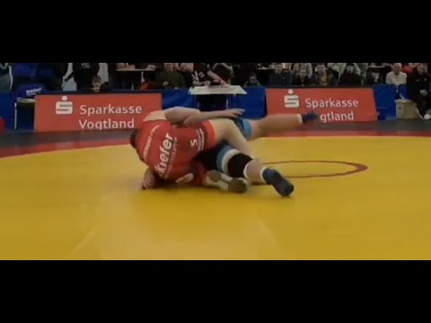2024.03.23 Deutsche Meisterschaft Greco Nikita Ovsjanikov vs Alexi Kavtaraze RSC Eiche Sandhofen
