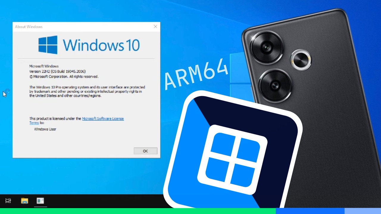 Emulate Windows 10 22H2 ARM64 on Android phones with Vectras VM