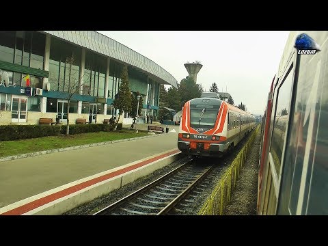 Intrare/Enter in Gara Baia Mare Station cu/with R4315 Satu Mare-Baia Mare - 06 February 2018