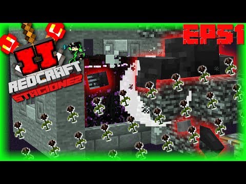 RedCraft S2 Ep.51 - Semplice Wither Rose FARM