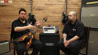 Video thumbnail for Harry's ESP JH-1 James Hetfield Flying V Guitar by Beau Monde Guitars