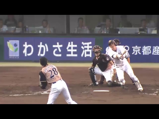 【2回裏】バファローズ・伊藤 フォークを捉え今季初ホームラン!! 2015/7/30 Bs-F