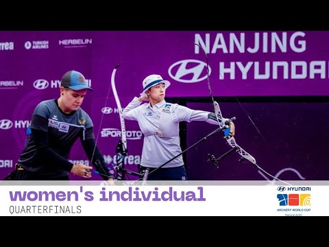 Nanjing 2025 Hyundai Archery World Cup Final - Women's Individual Quarterfinals | AN SAN