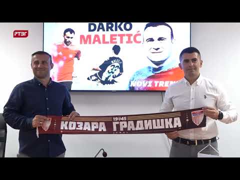 FK „Kozara“ predstavio novog trenera Darka Maletića