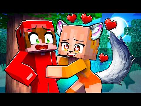 Dating a WEREWOLF GIRL in Minecraft!
