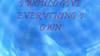 EVERYTHING I OWN - CULTURE CLUB