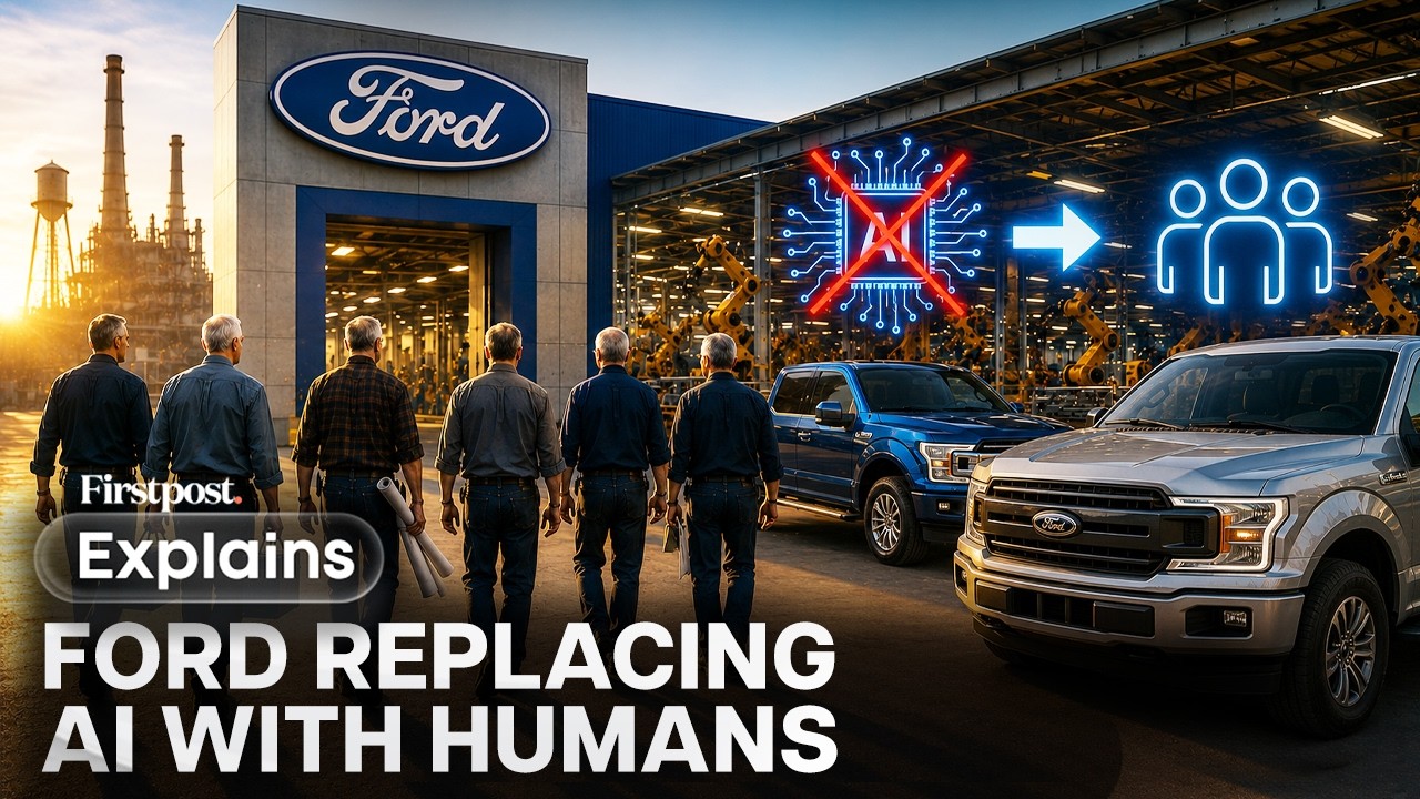 Why Ford Hired Back 350 Veteran Engineers After Over-Relying on AI | FP Explains | N18G