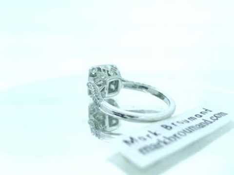 Mark Broumand- 1.93ct Princess Cut Diamond Engagement Anniversary Ring- www.markbroumand.com