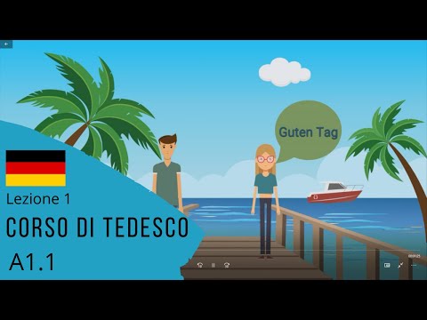 Corso di Tedesco A1.1 - Lezione 1 | Presentazioni