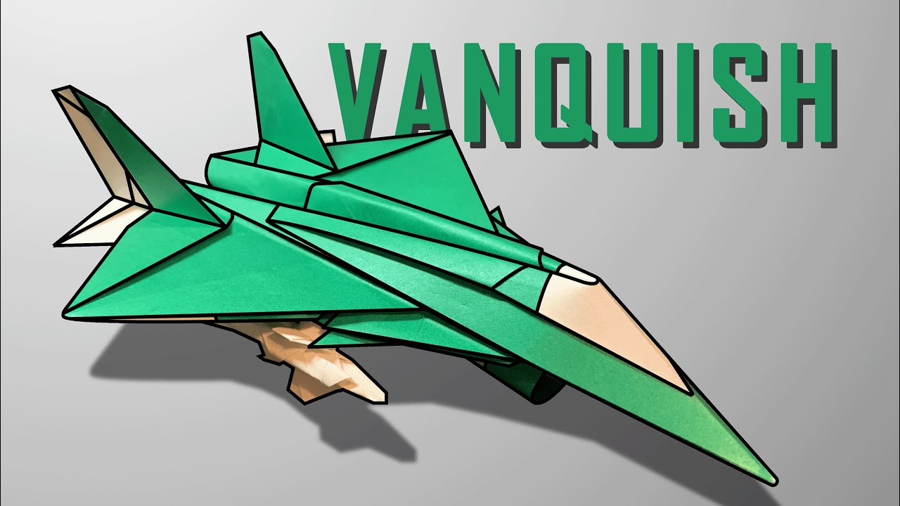 This paper airplane is absolutely incredible