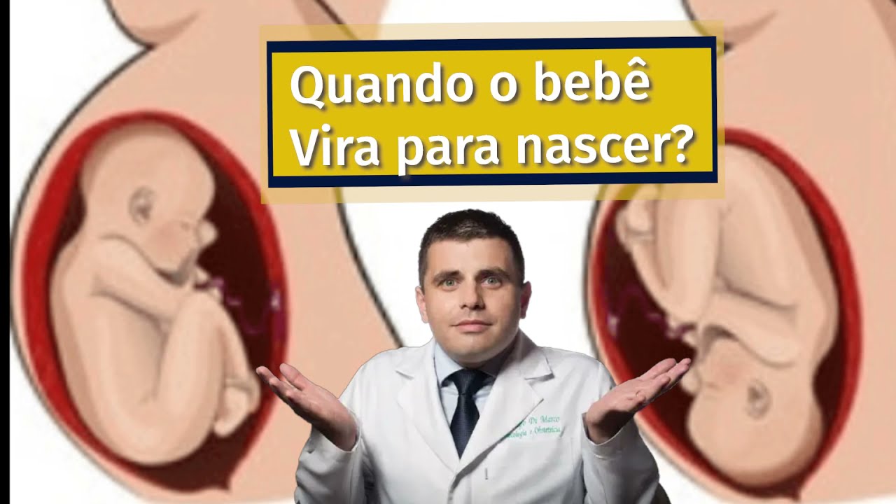 Quando o bebê vira pro parto? (bebê pélvico)