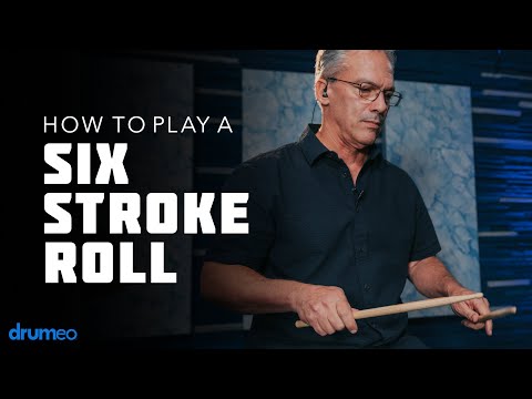 How To Play A Six Stroke Roll - Drum Rudiment Lesson